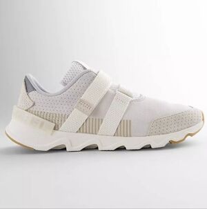 Sorel Kinetic Lite Strap Grey Suede Sneaker Size 8